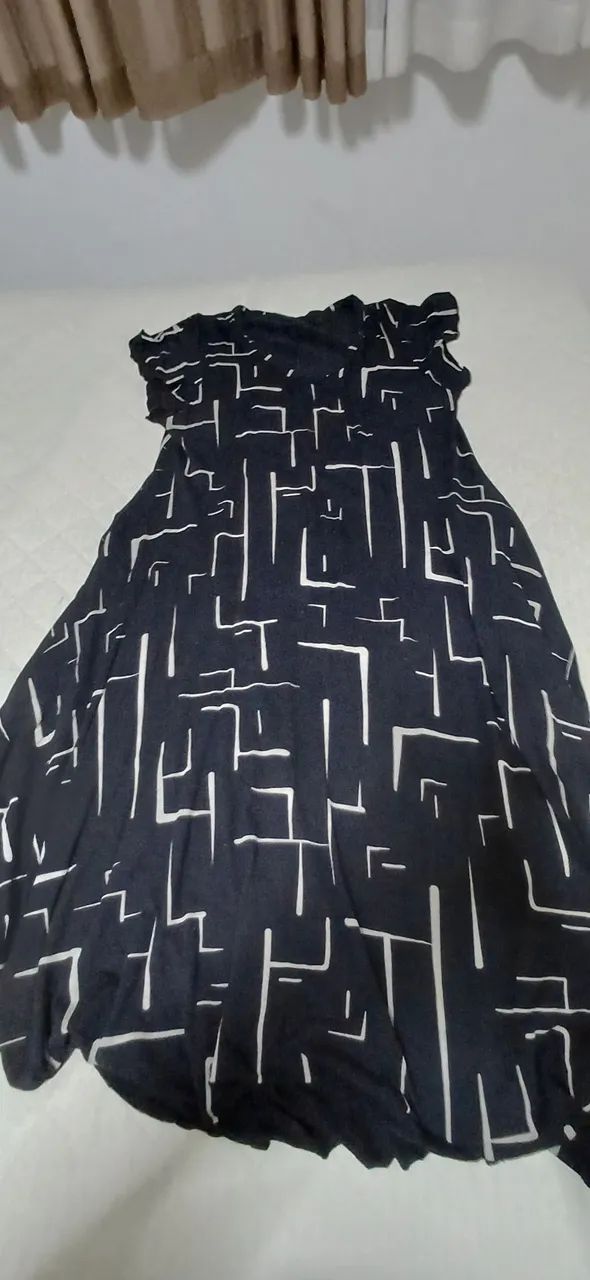 Vestido G2 longo c/bolso - Foto 4