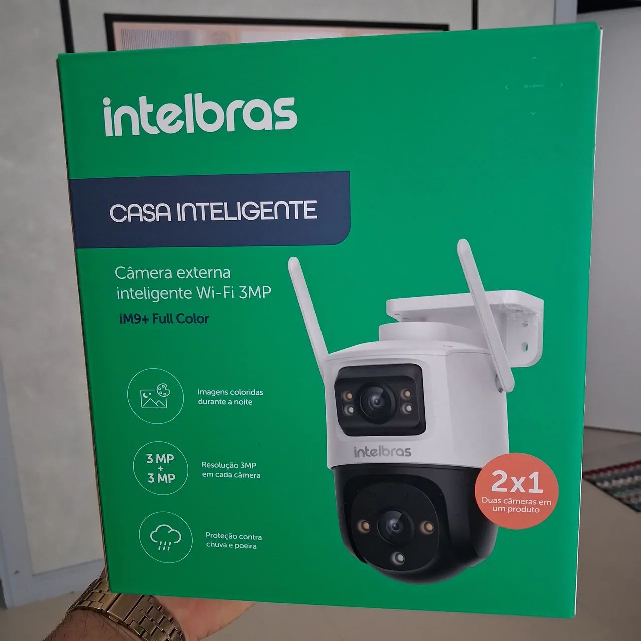 Câmera  intelbras  im9 2x1 