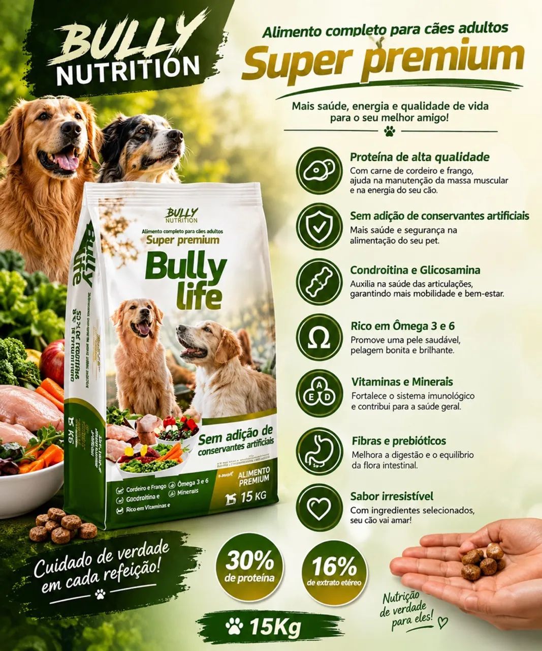 Ração Bully Life - Foto 2
