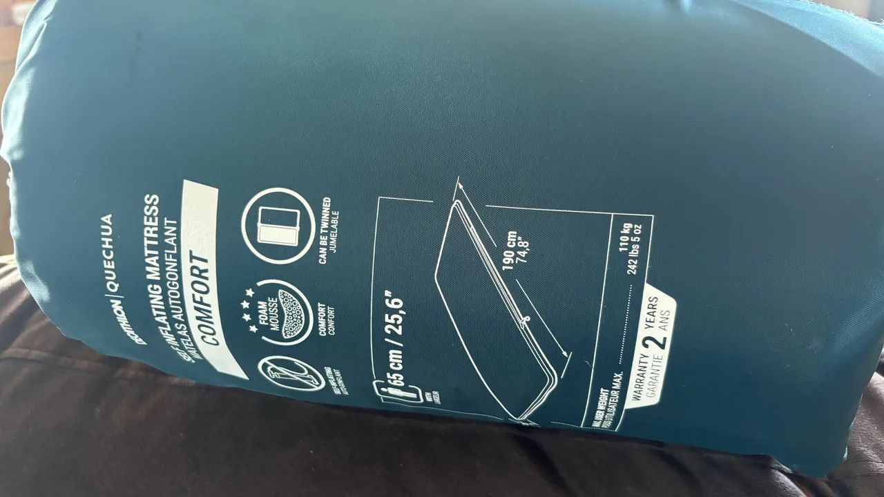 Colchão auto inflável para Camping 