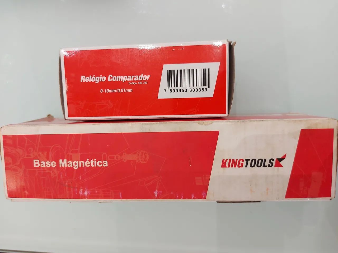 Relogio comparador com base magnética  KINGTOOLS  - Foto 5