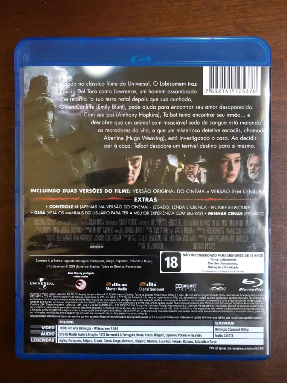 Blu ray O Lobisomem - Foto 2