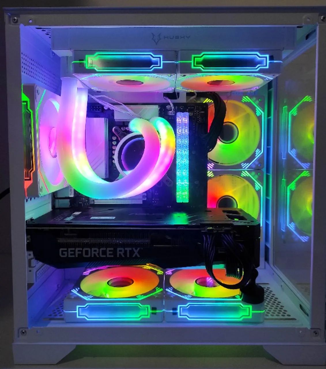 Pc Gamer Aurora i5-14400F (10 Núcleos) ou Ryzen 5 RTX 3070 (NOVO) DDR5 - Foto 5