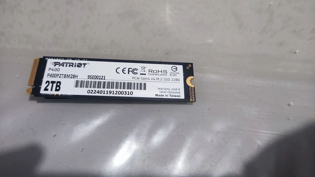 SSD 2TB NVME 2280 PCIE 4.0