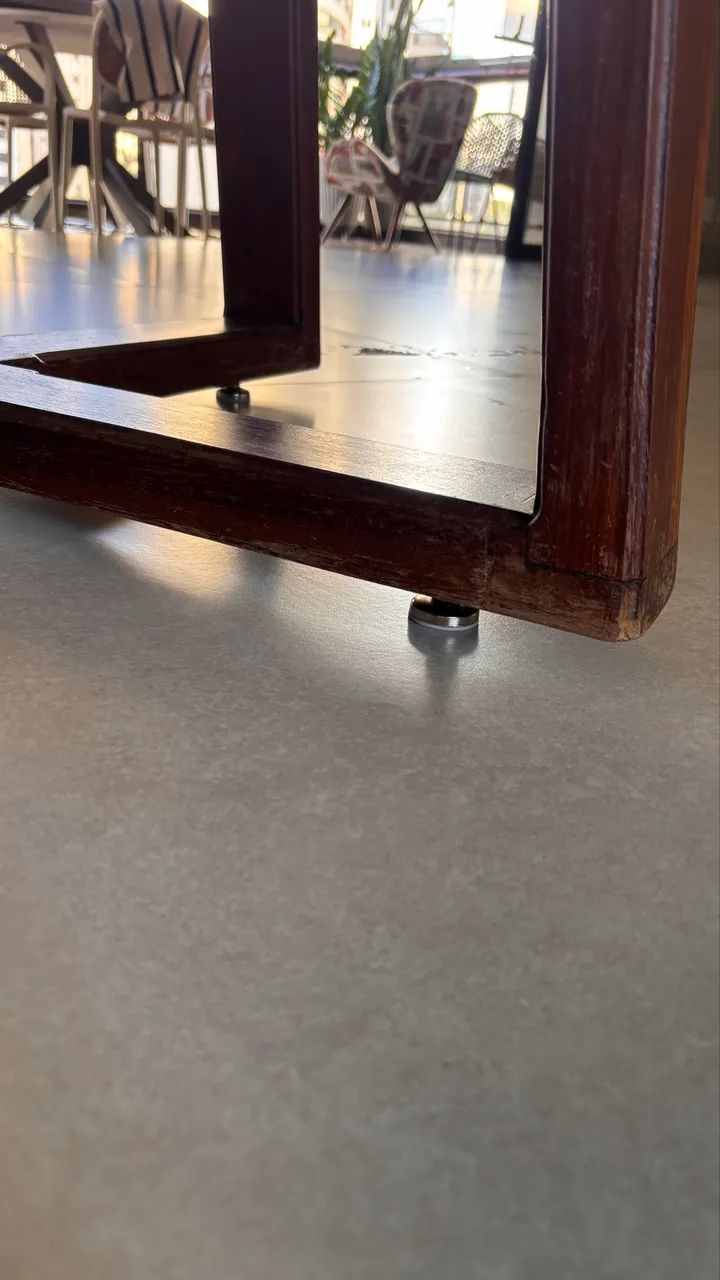Pé de mesa de madeira  - Foto 5