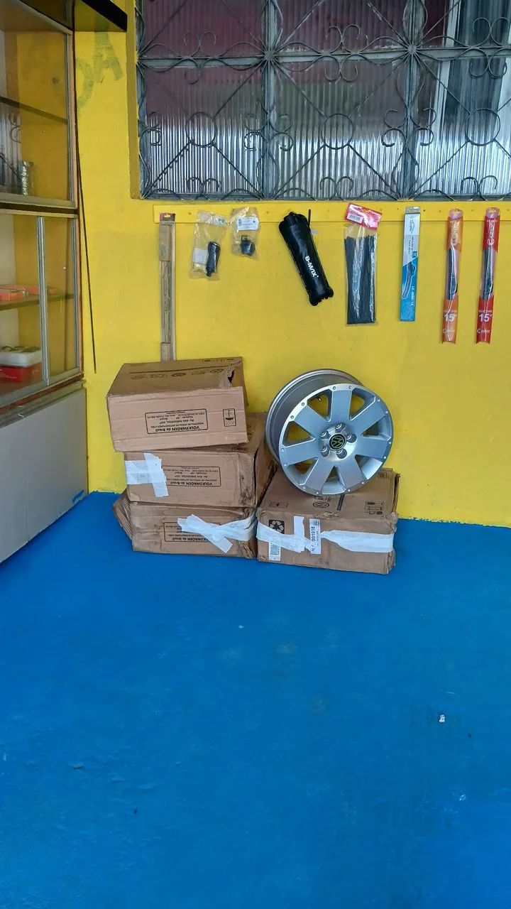 Jogo de rodas aro 15 volkswagen, 5 furos  - Foto 3