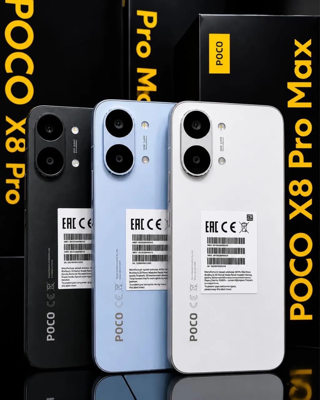 Poco x8 Pro Max 5G 512+12 Lacrados Entregamos Grátis