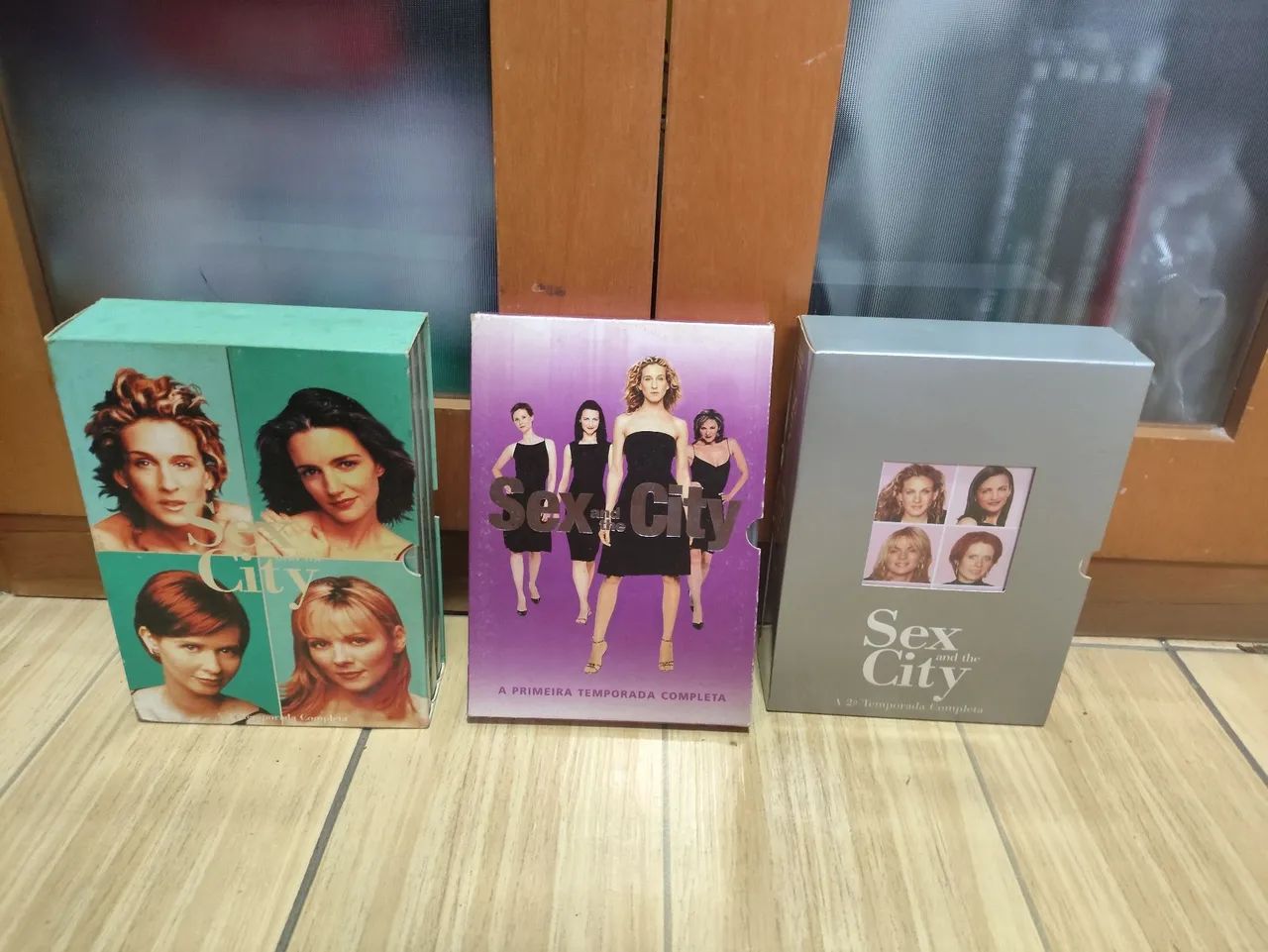 Coleção 7 dvds completos sex and The city 1,2 e 3 temporada 