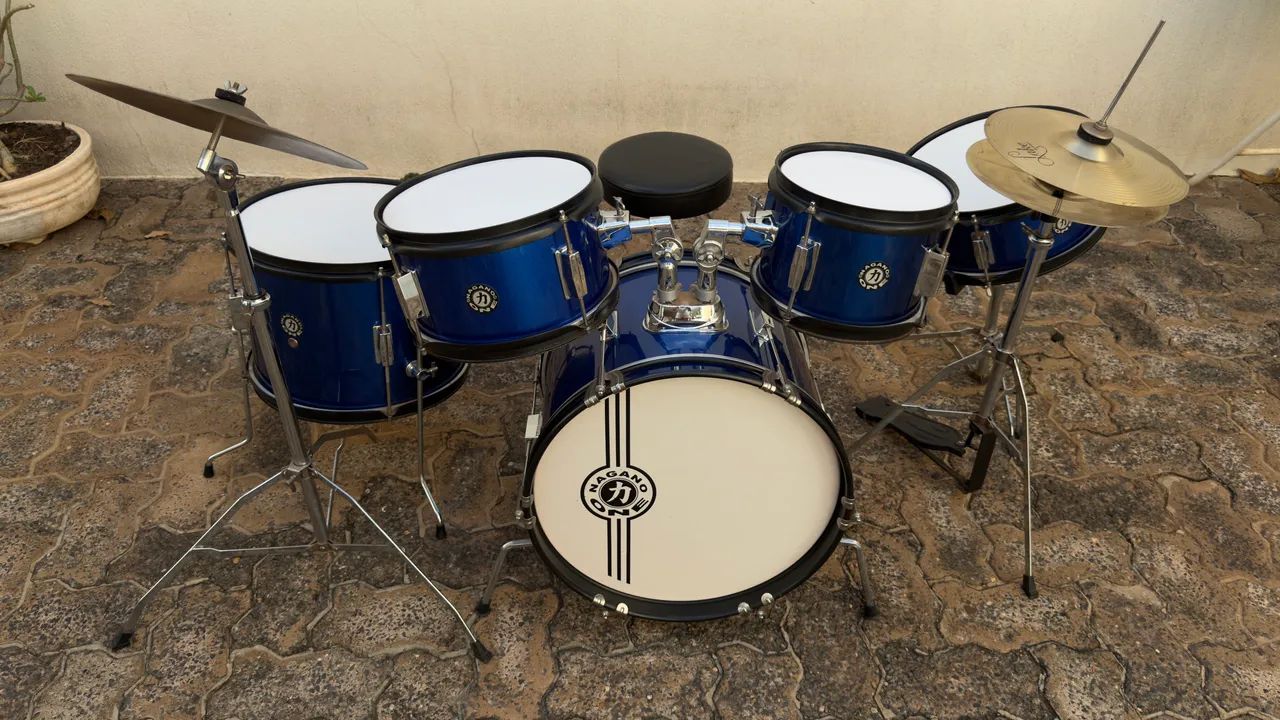 BATERIA INFANTIL NAGANO ONE AZUL