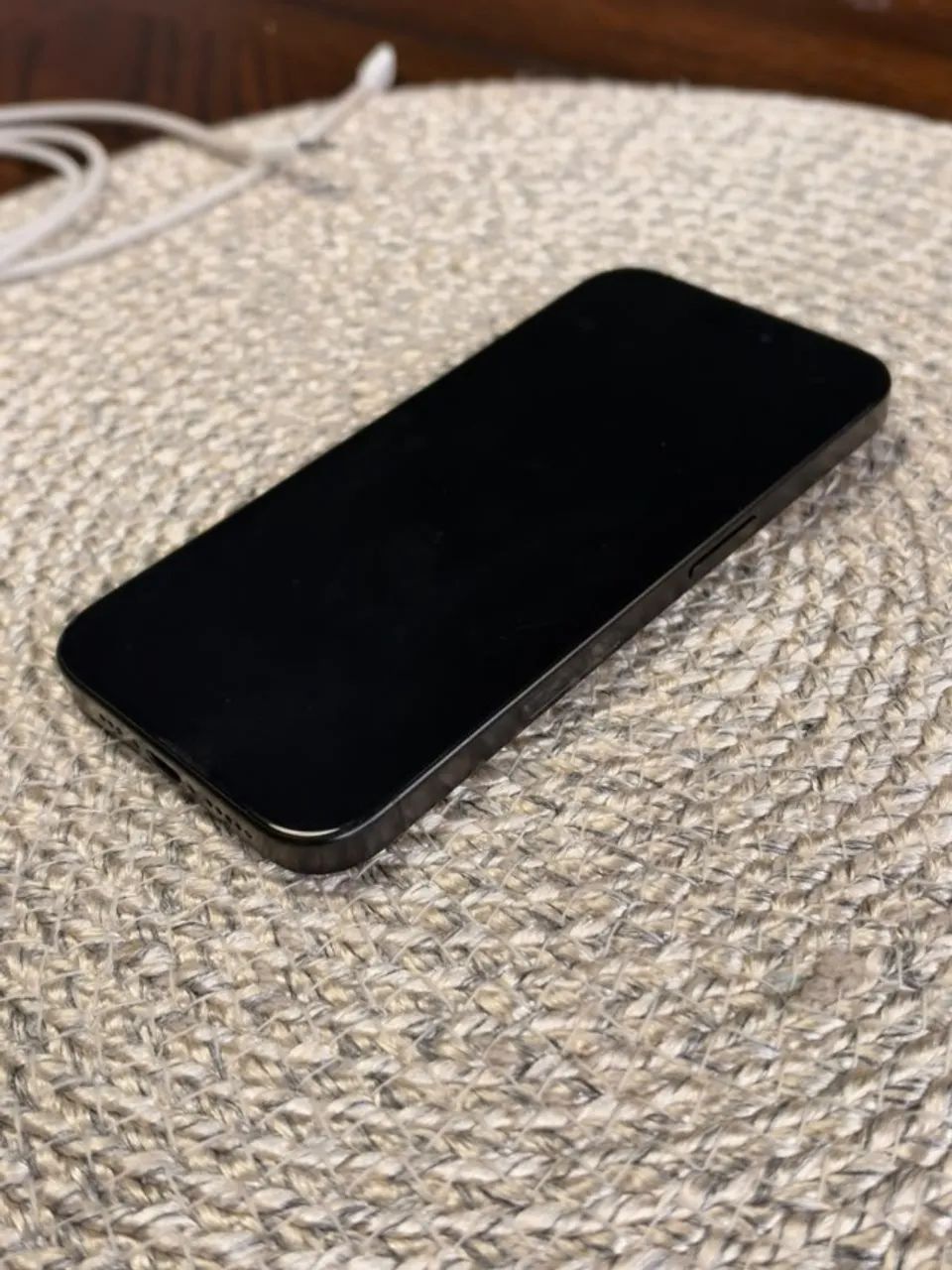 iPhone 15 Pro 256GB Titânio Preto - Foto 3