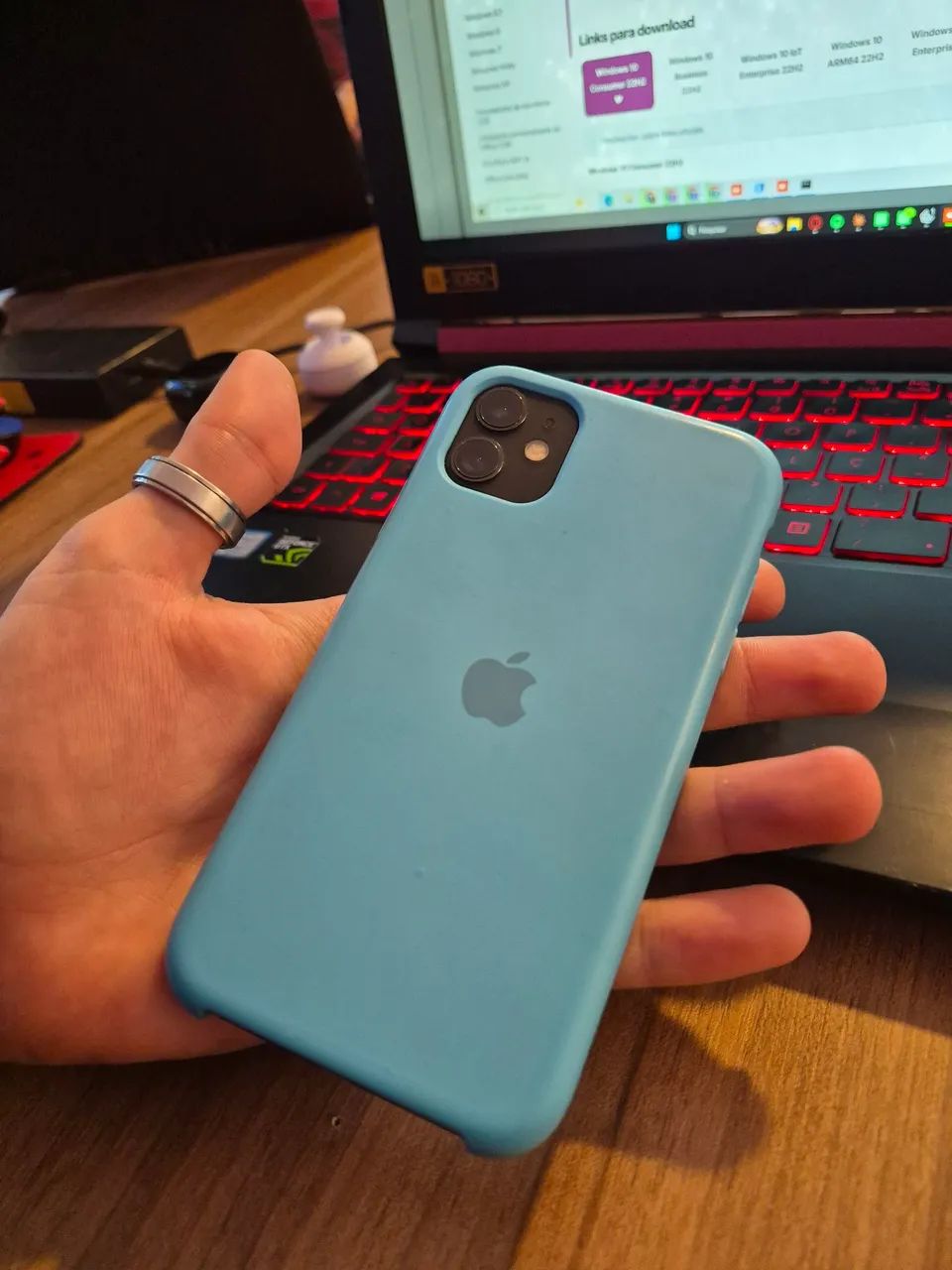 Iphone 11 (preto) 128GB  - Foto 2