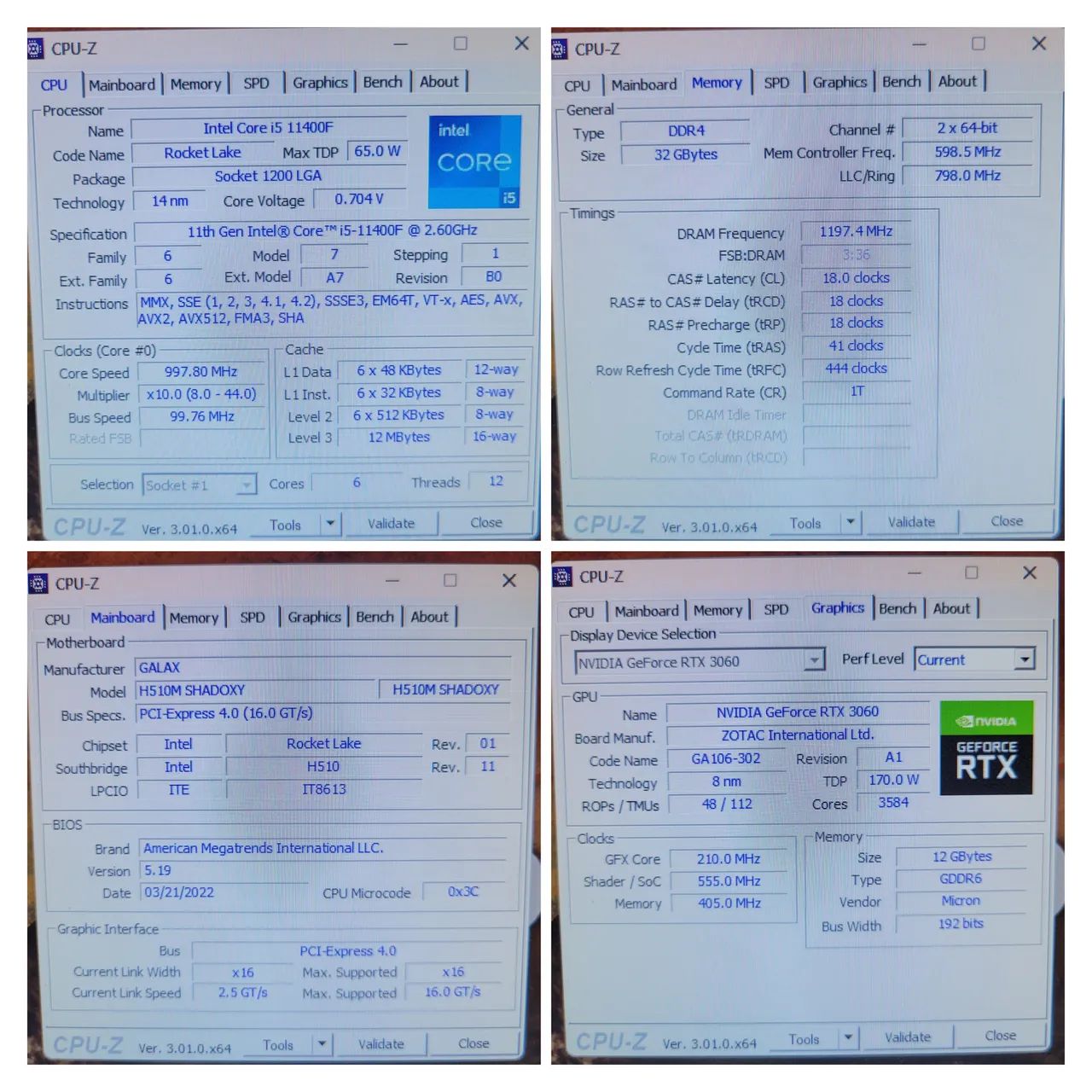 CPU gamer