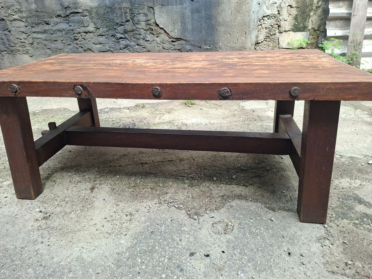 Mesa de centro antiguidade Madeira - Foto 3