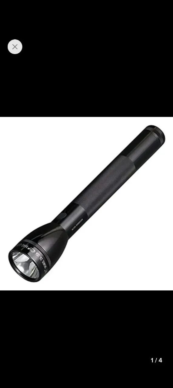 Lanterna maglithe led 3 pilhas em excelente estado. - Foto 2