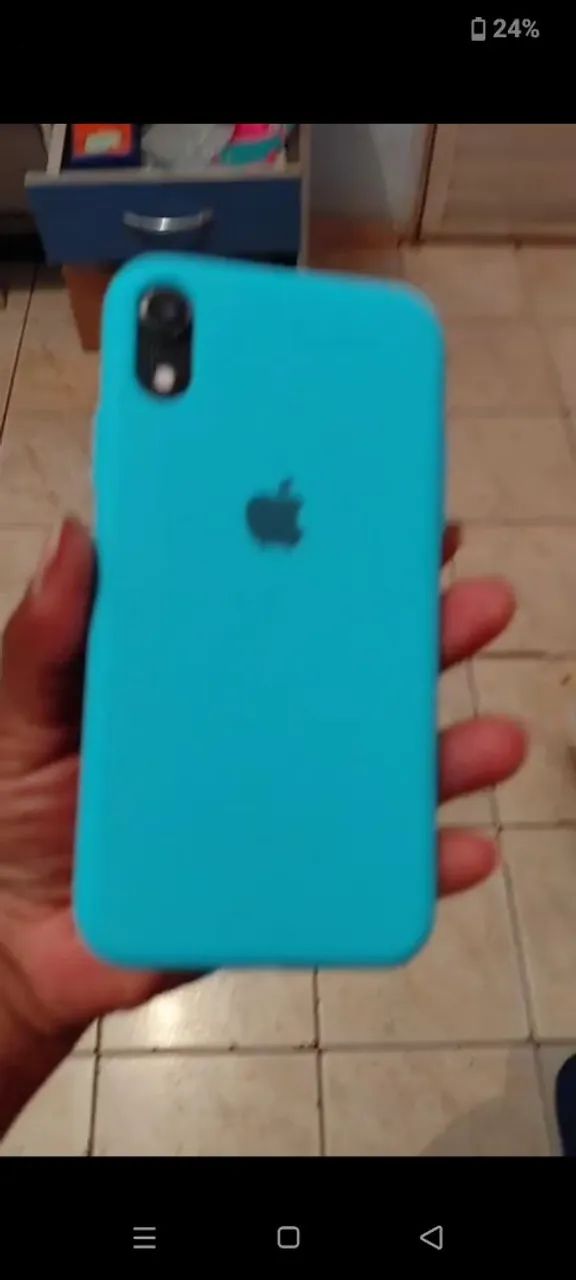 Vendo iPhone XR 10 tudo ok contato adzzap Aurélio * - Foto 4