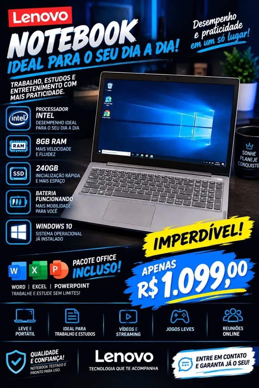 Notebook Lenovo 