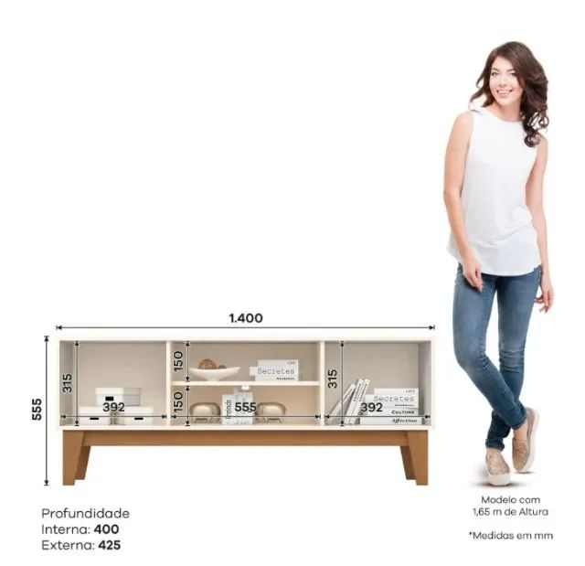 Lindo Rack com entrega e montagem grátis !  - Foto 2
