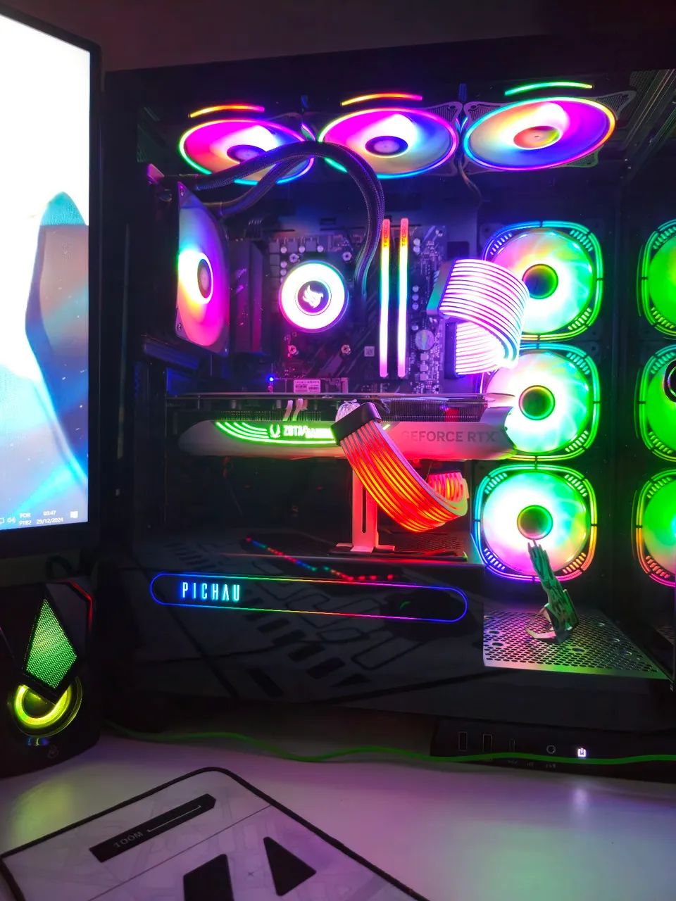 Pc gamer 4070ti super + ryzem 7 5700x3d - Foto 2