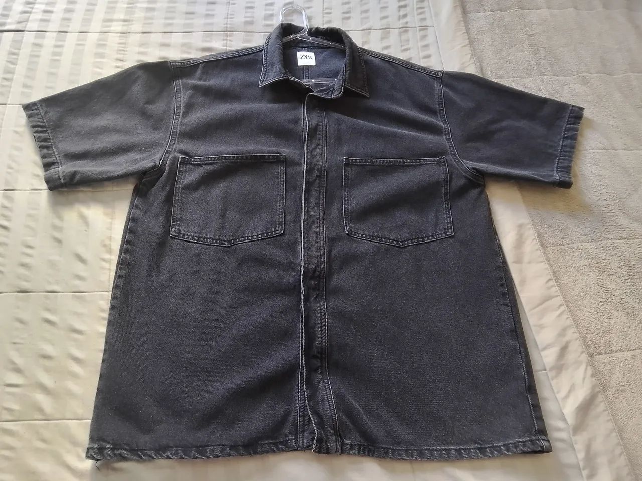 Camisa jeans zara 