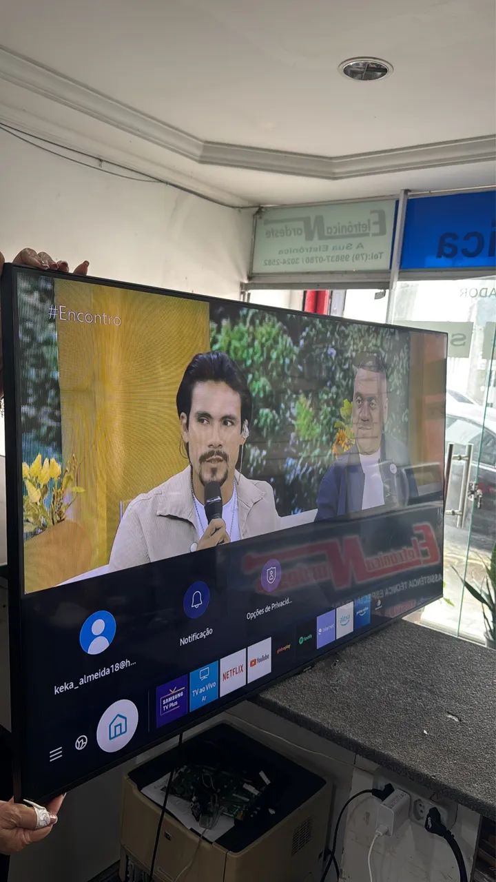 TV Samsung 50PL SMART 4k - Foto 2