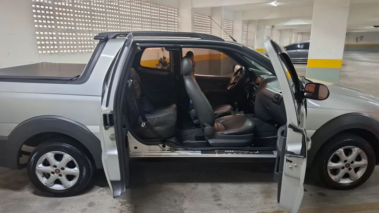 Fiat Strada Working Hard 1.4 Fire Flex 8V CD 2018 - Foto 3