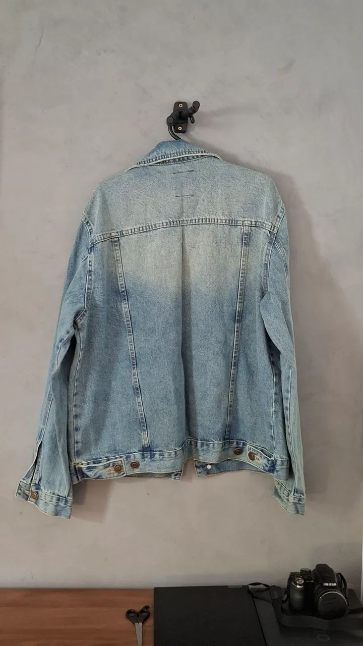 Jaqueta jeans oversized [nova] - Foto 2
