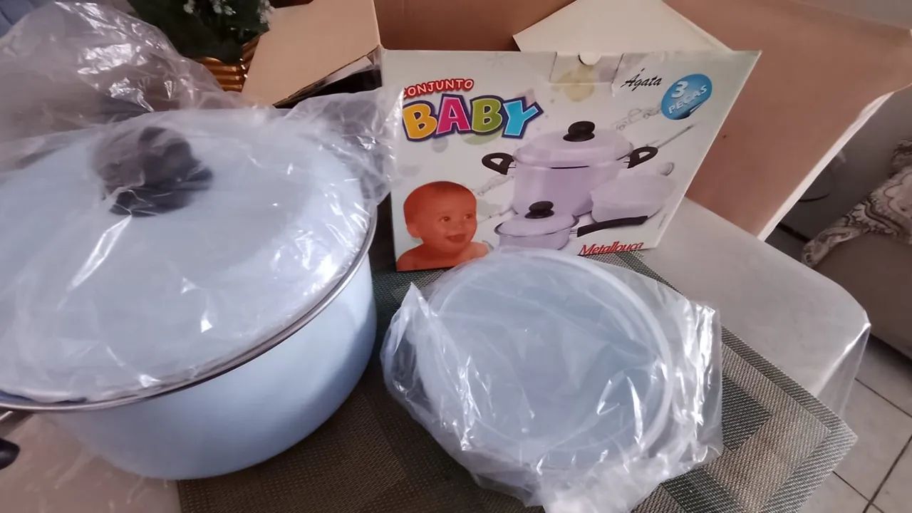 Panelas de Ágata para Bebê  - Foto 3