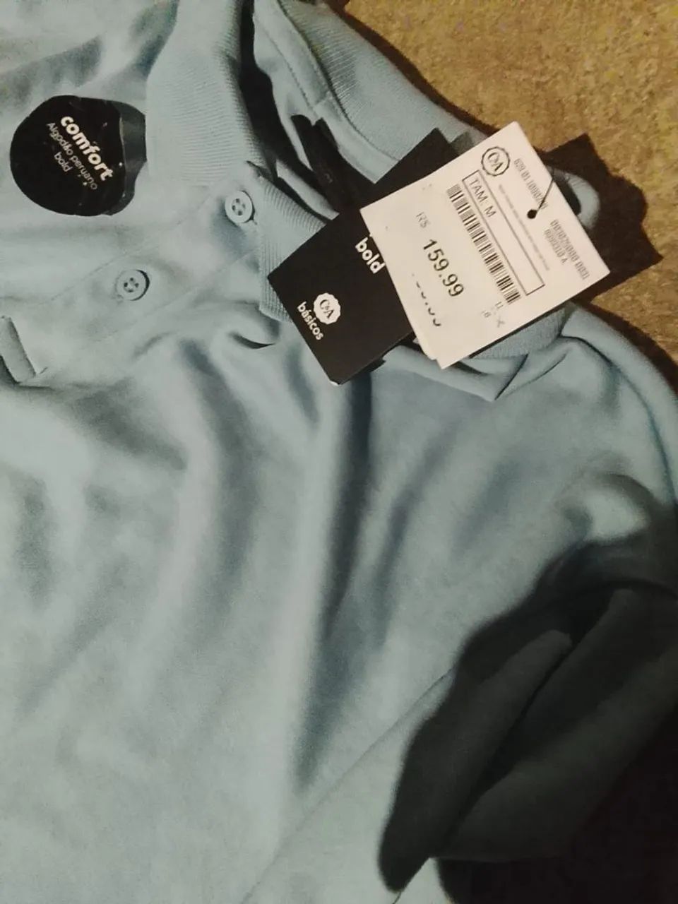 Pólo Algodão peruano Bold 
