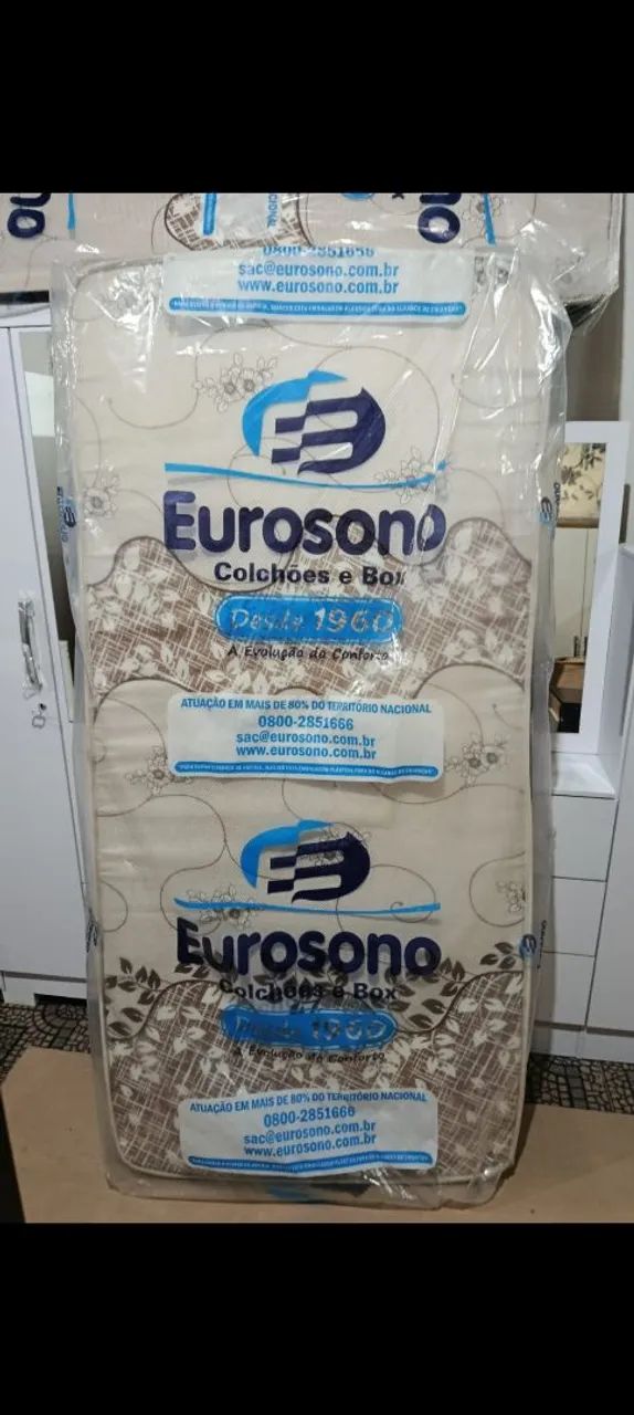Colchão de Solteiro novo espuma 