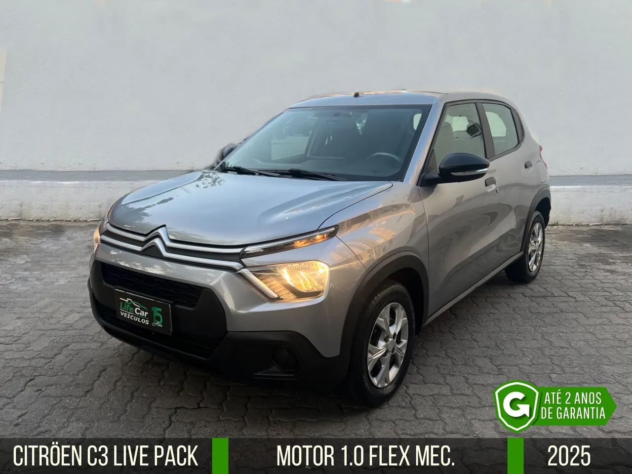 Citroën C3 C3 Live Pack 1.0 Flex 6V 5p Mec. 2025