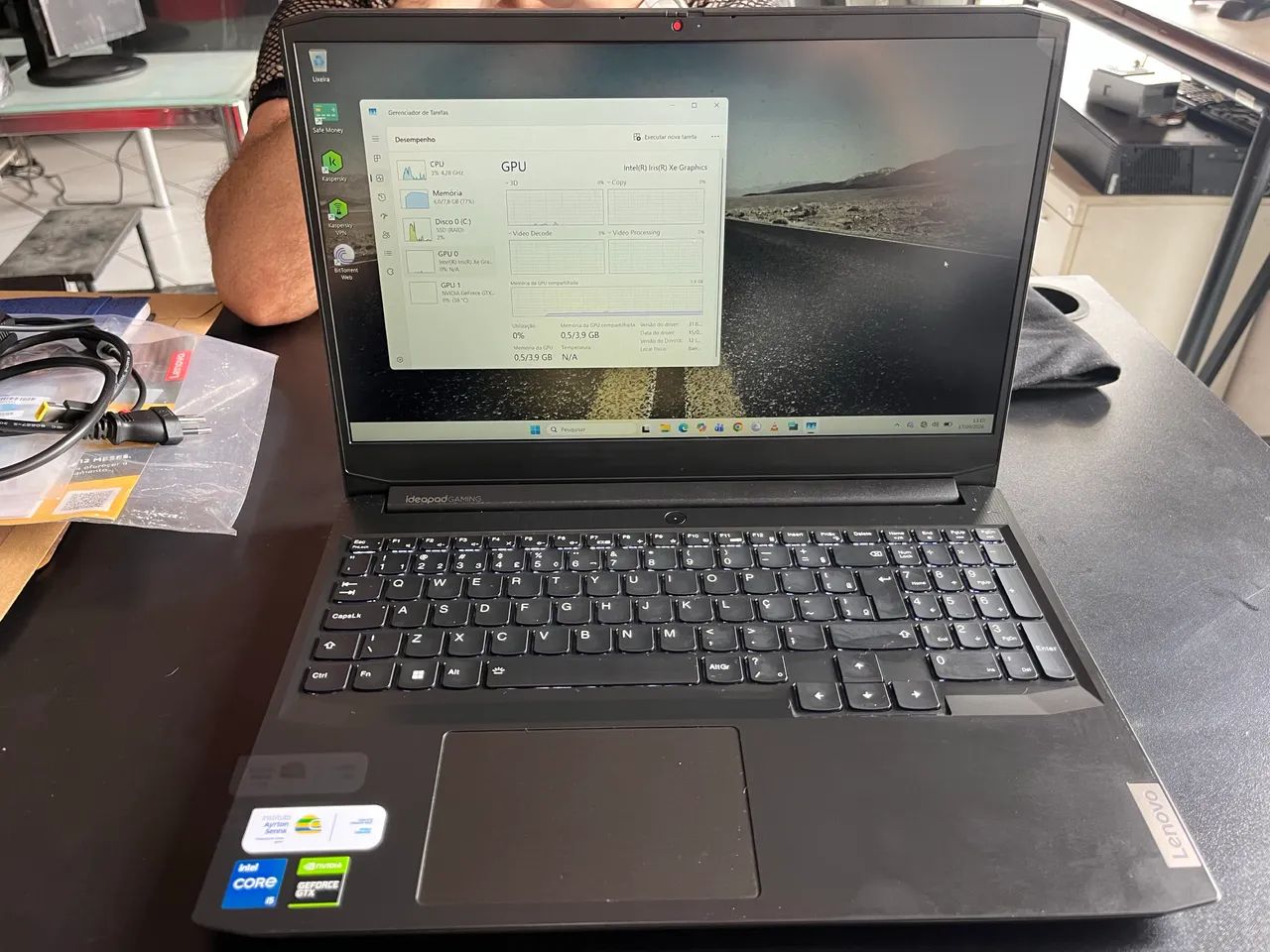 Notebook Gamer Lenovo Zerado. Oportunidade. Pra vender Correndo! - Foto 4