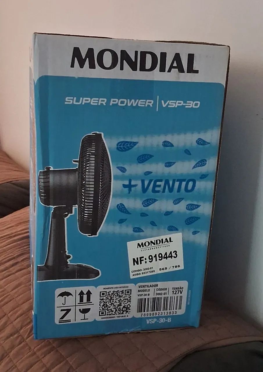Ventilador de mesa 30 cm Mondial  - Foto 2