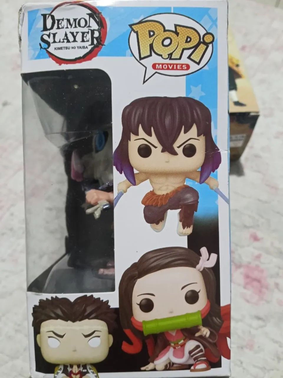 Boneco POP DEMON SLAYER  INOSUKE MÁSCARA DE JAVALI - Foto 4
