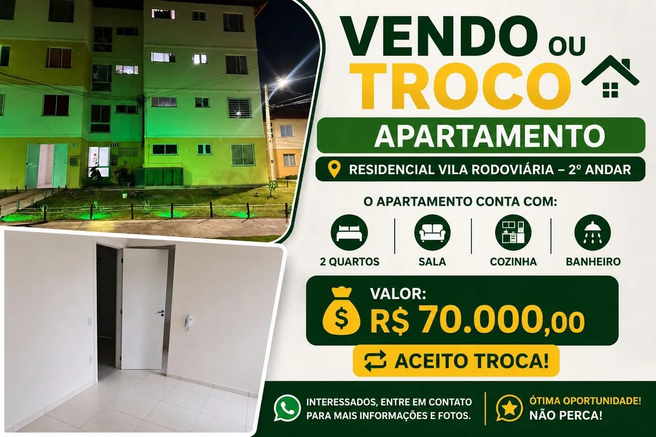 Vendo ou troco 