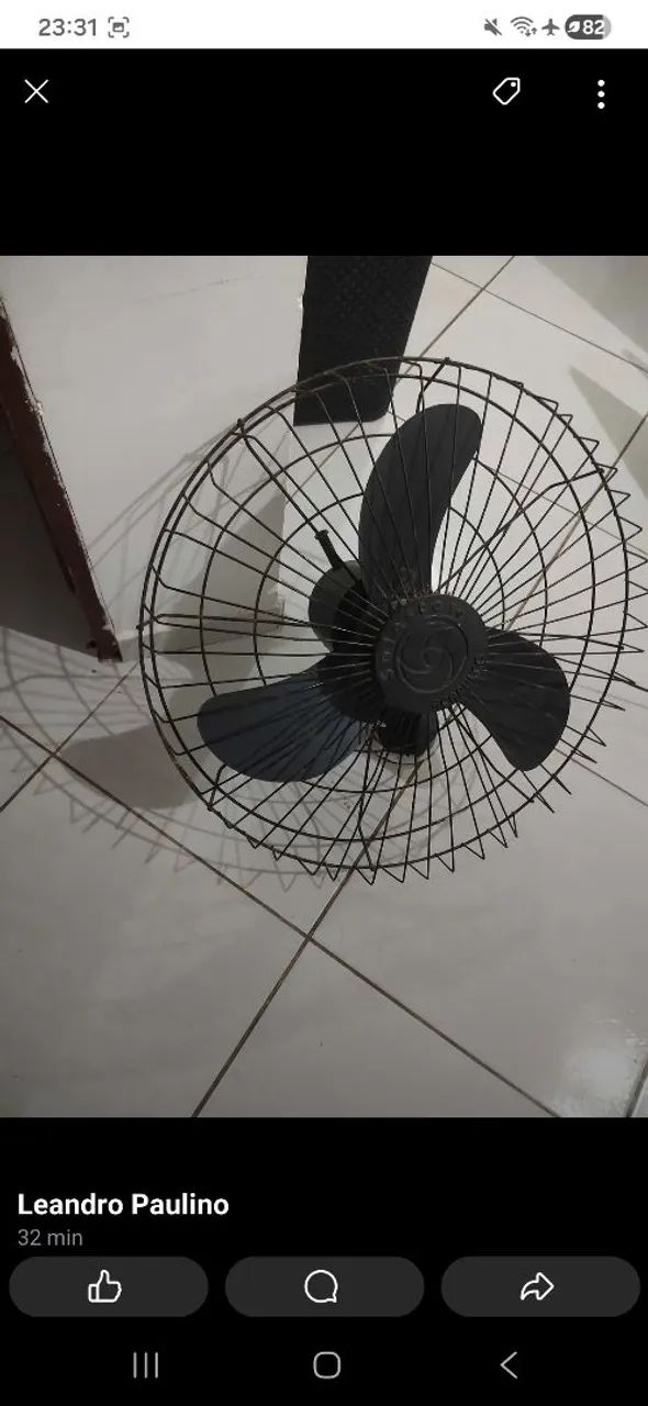 Ventilador de parede 
