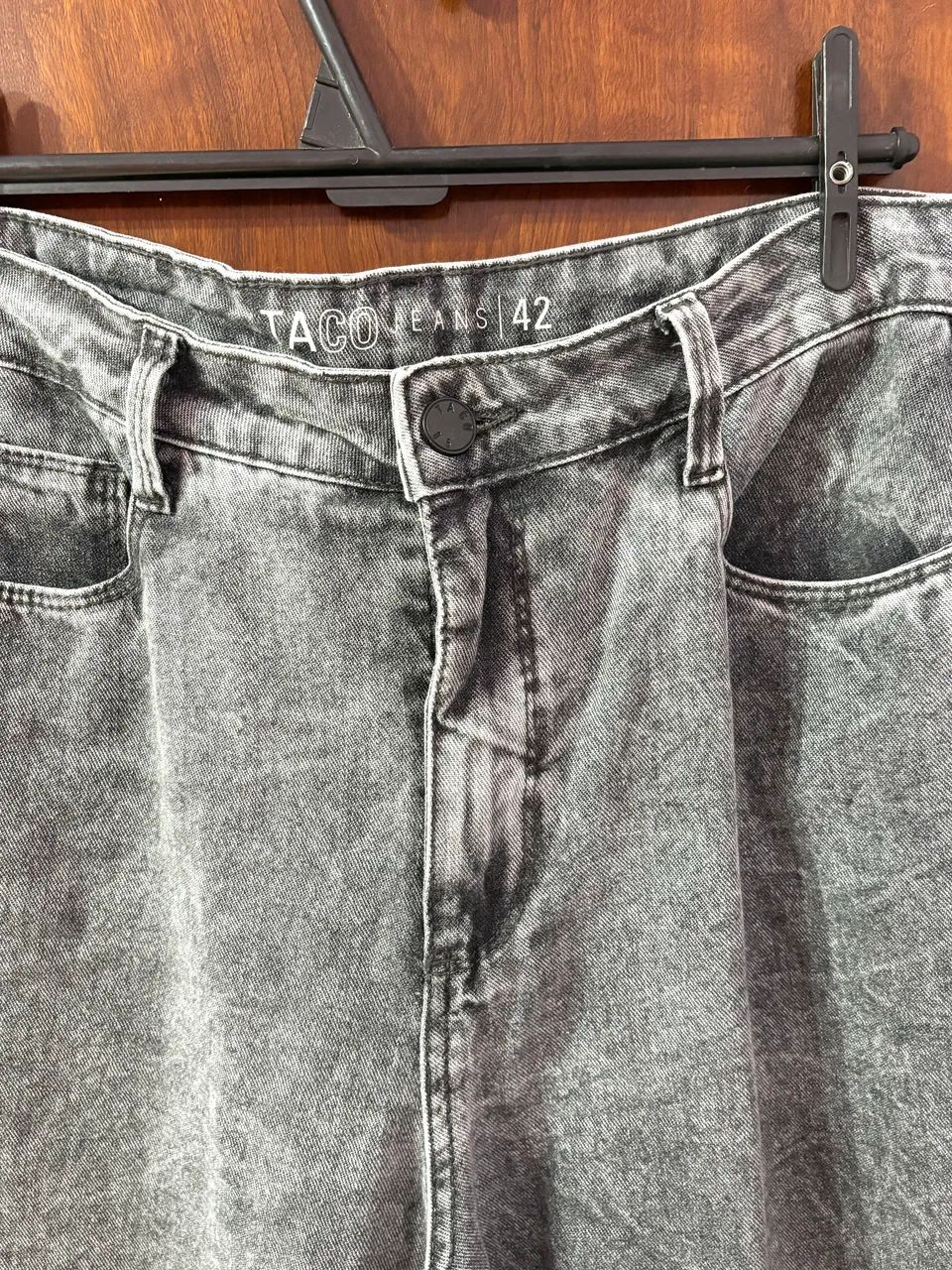 Calça jeans wide leg Taco - Foto 4