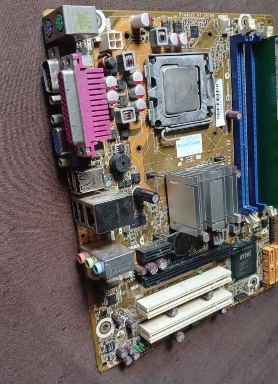 Placa-mãe+cpu+memória ram 2gb ddr3 - Foto 2