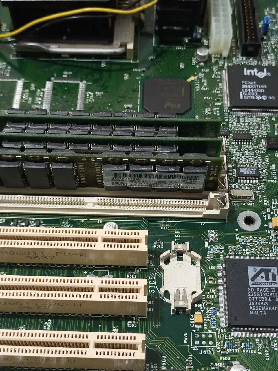 Placa mãe ATX socket 7 P166 16mb EDO ISA - Foto 2