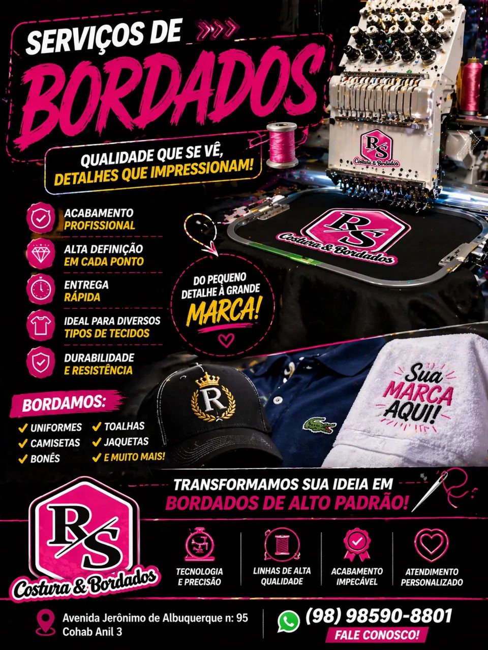 DTF e bordados - Foto 4