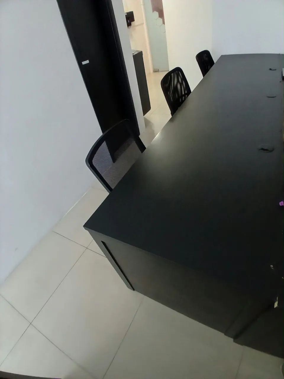 Mesa 2,85 metros Preta 