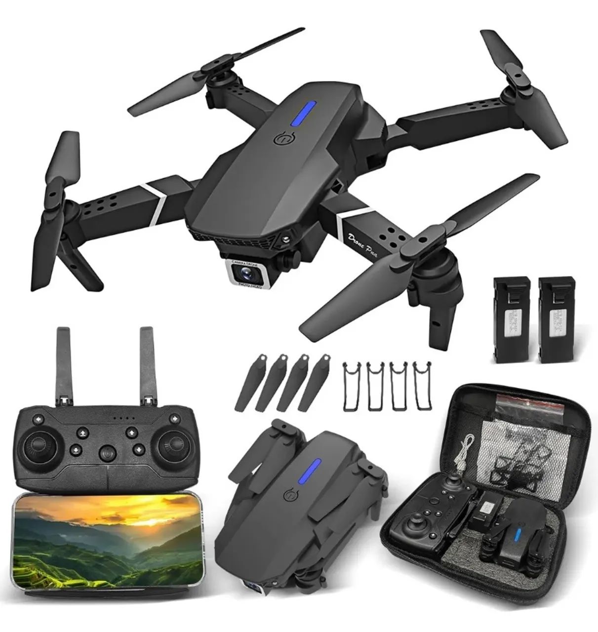 Mini drone E88 PRÓ  - Foto 4