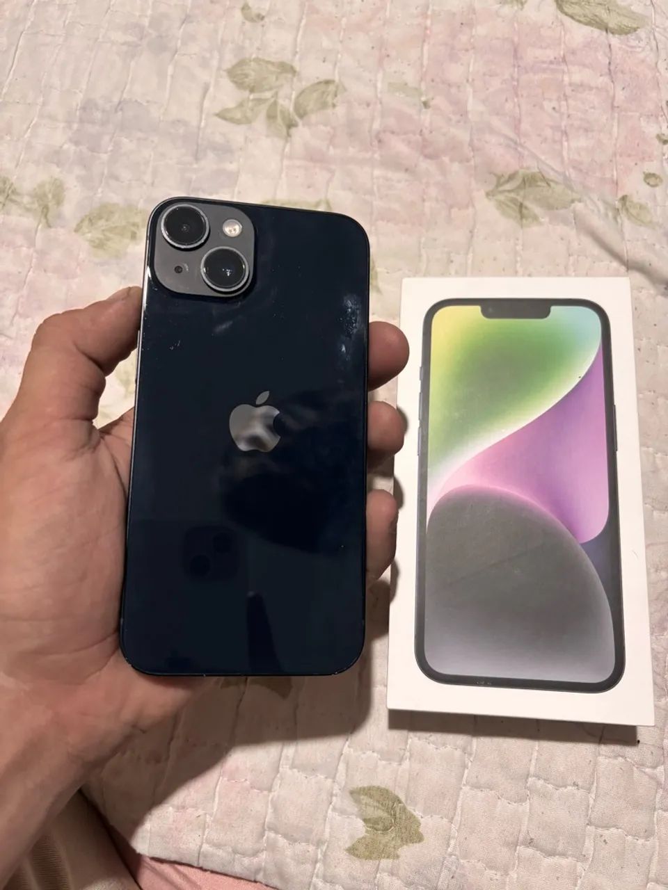 IPhone 14 128gb na caixa , bateria 86% . Com caixa  - Foto 3