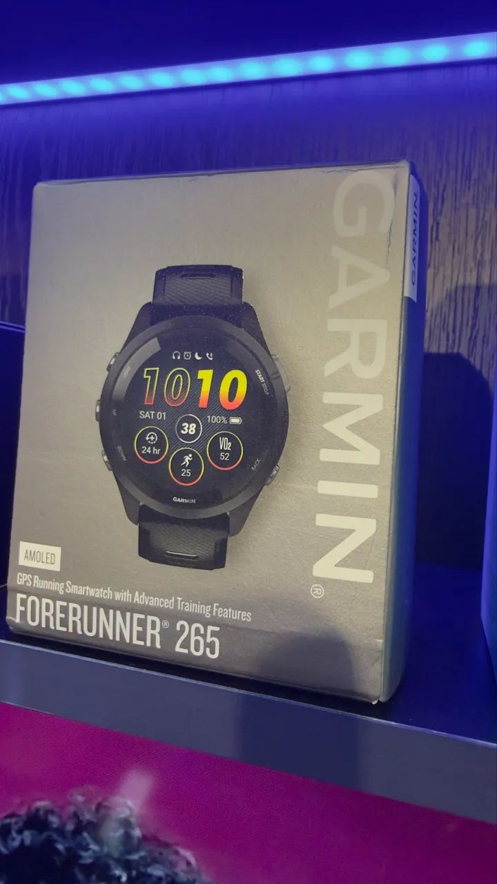 GARMIN 265 FORERUNNER NOVO com garantia + brinde 