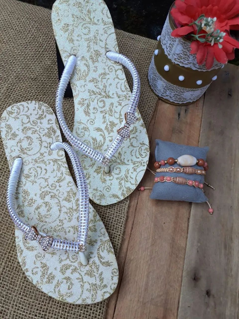 Havaianas decoradas  - Foto 4