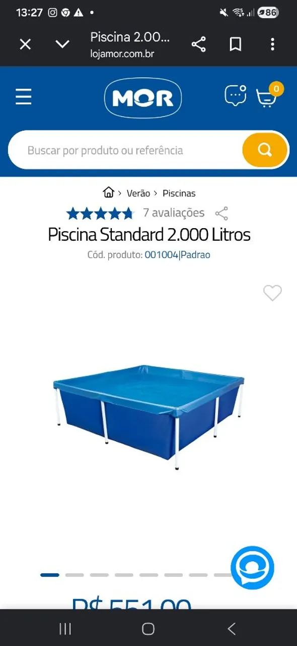 PISCINA DESMONTÁVEL 