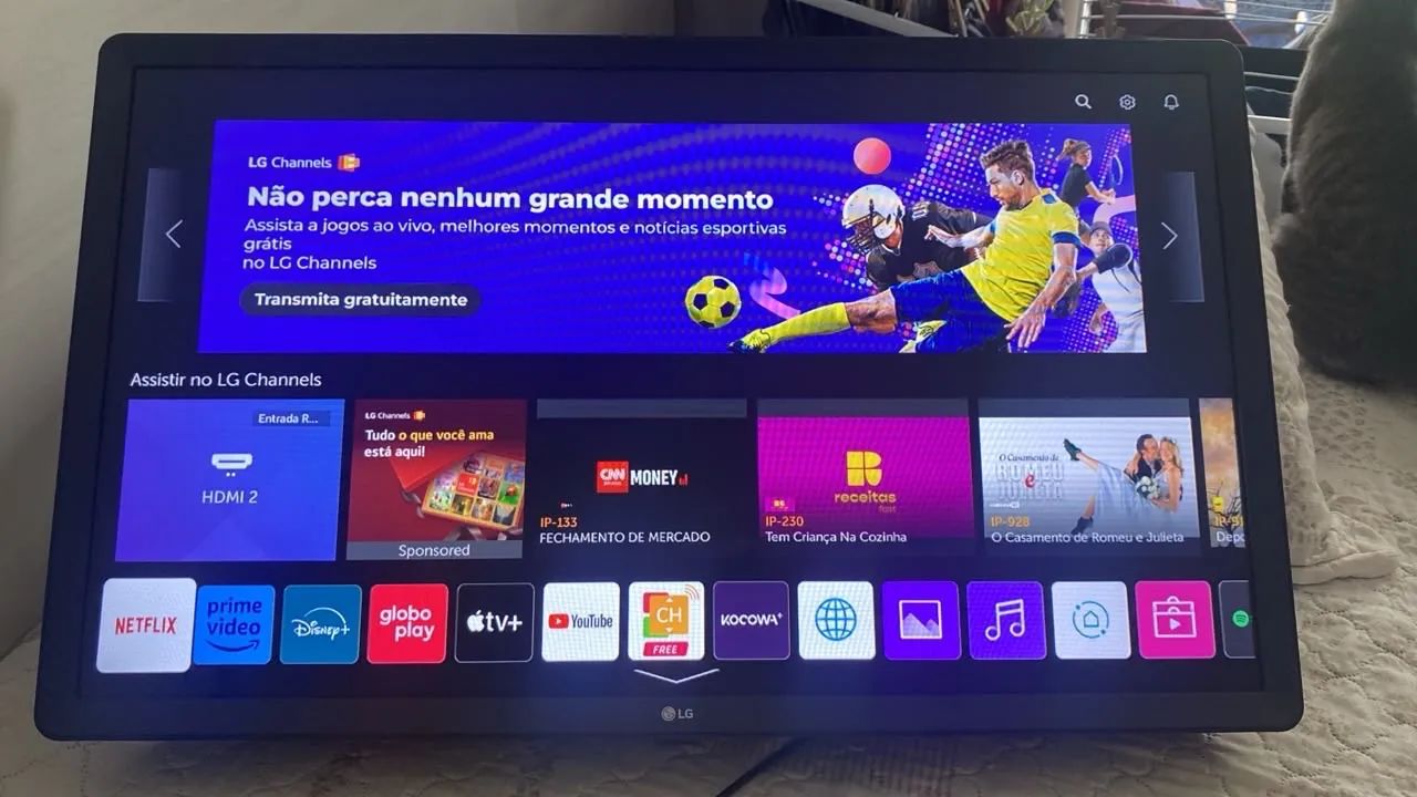 Smart TV LG 32" HD HDR