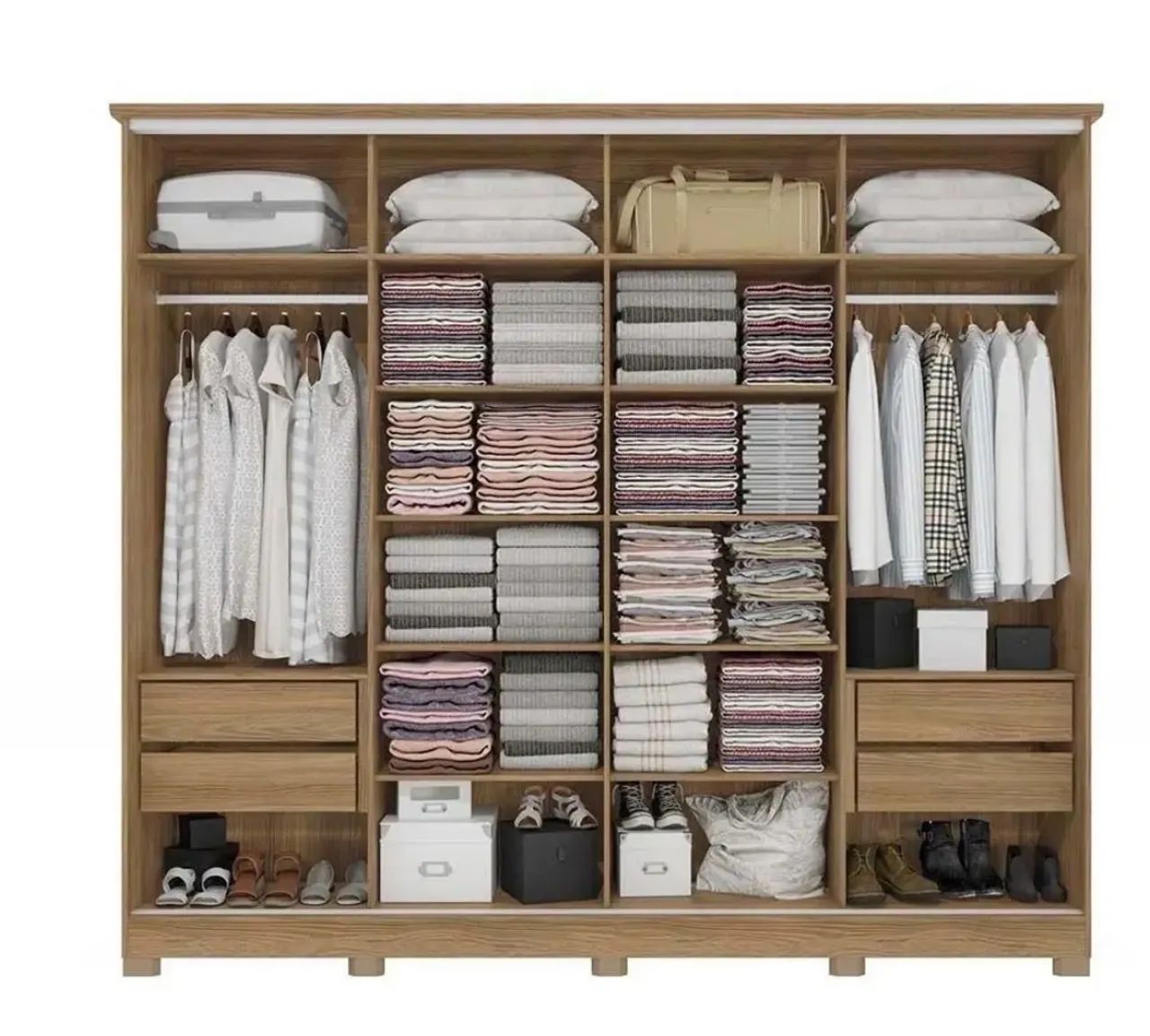 Guarda Roupa Kappesberg 4 portas  - Foto 5