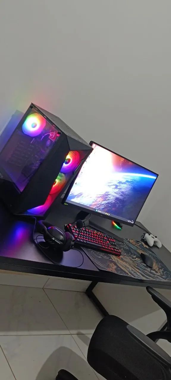 Pc Gamer Ryzen5 DDR5 Completo 