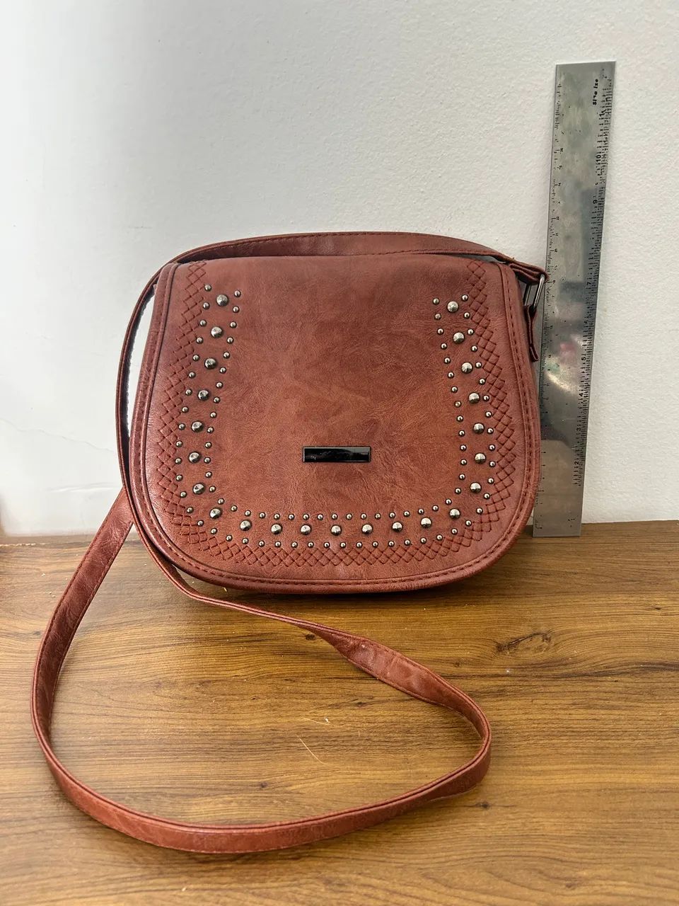 Bolsa pequena marrom - Foto 4