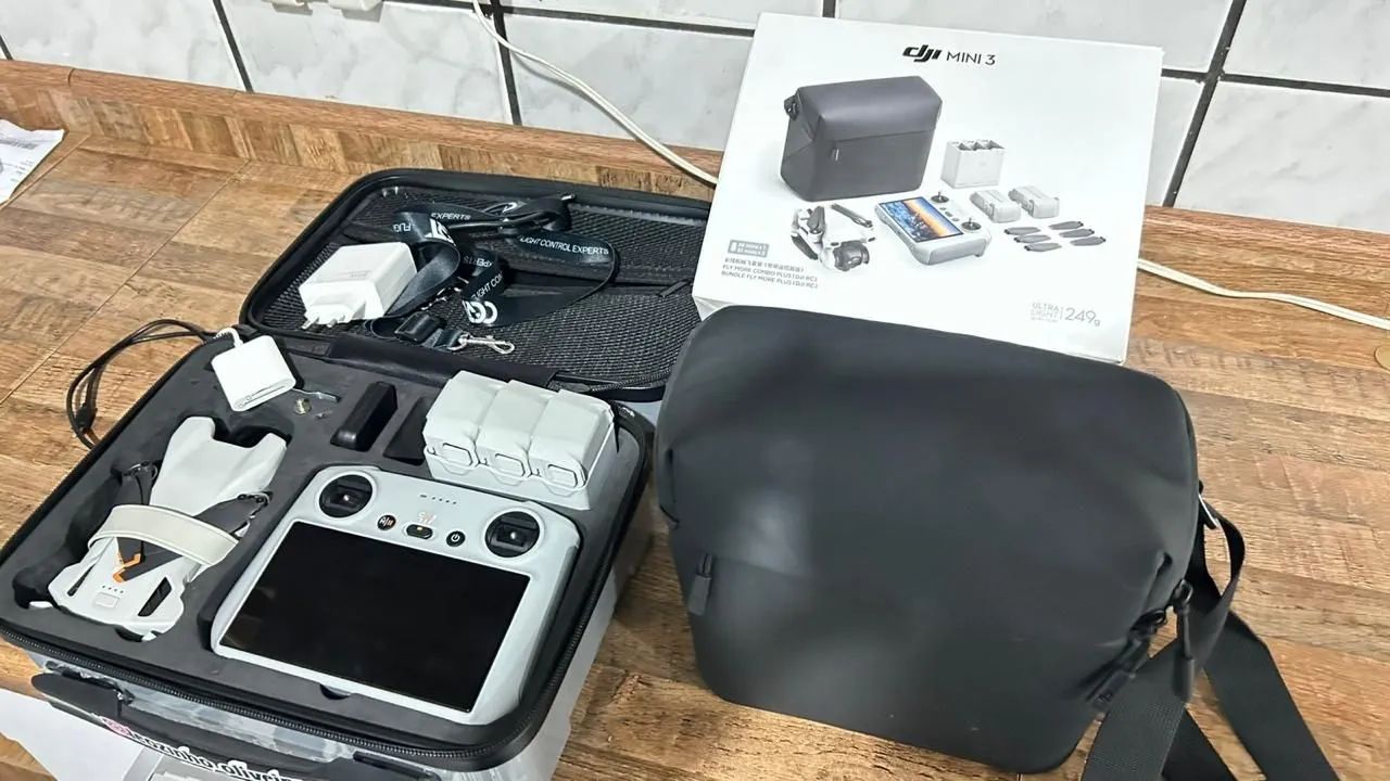 DRONE DJI MINI 3 COMPLETO (promoção para ir embora hone) - Foto 2